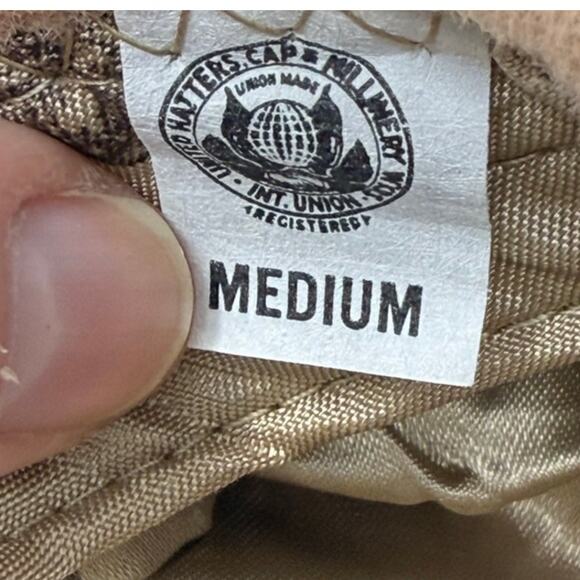 Vintage Stetson Wool Newsboy Hat Men’s Medium Tan Snap Bill Classic Style - Picture 7 of 10